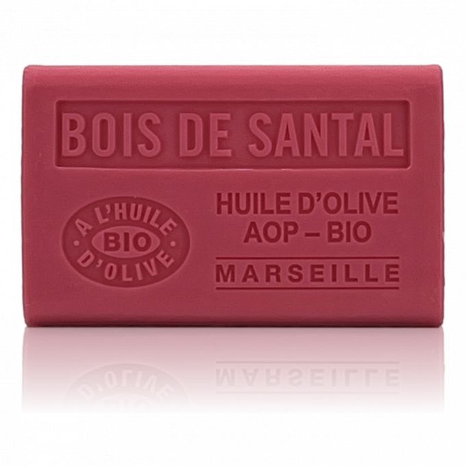 SAVON BOIS DE SANTAL HUILE D'OLIVE BIO 125GR