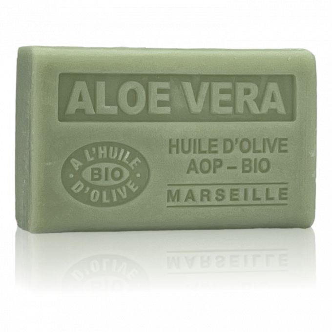 SAVON À L'HUILE D'OLIVE AOP-BIO ALOE VERA