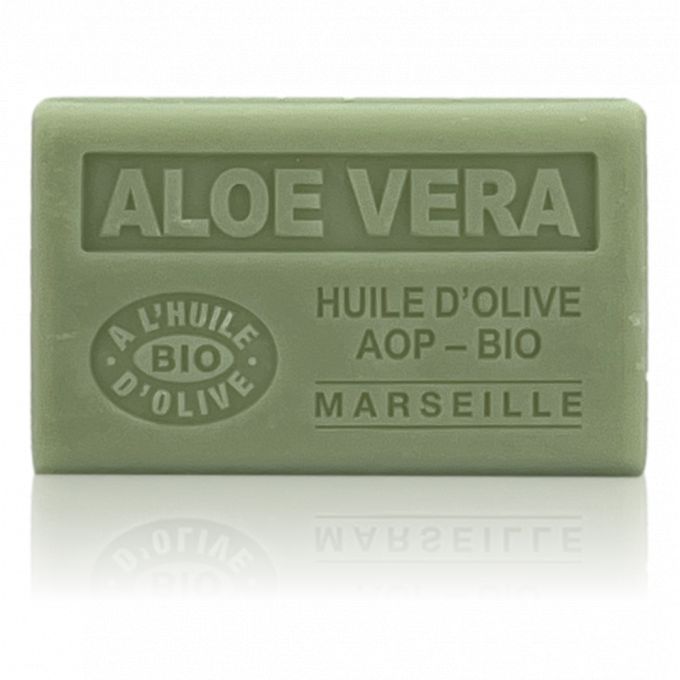 SAVON À L'HUILE D'OLIVE AOP-BIO ALOE VERA