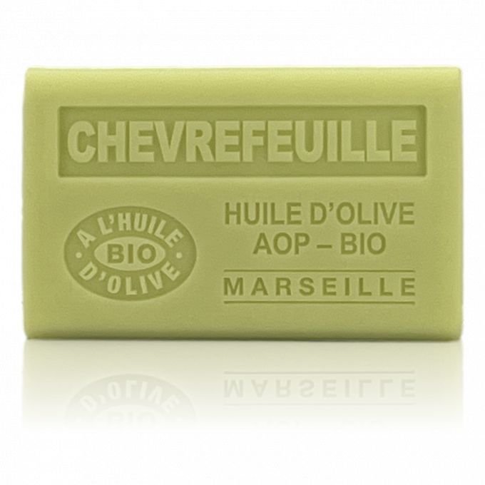 SAVON À L'HUILE D'OLIVE AOP-BIO CHEVREFEUILLE