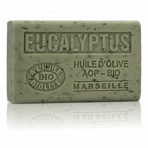 SAVON EUCALYPTUS EXFOLIANT HUILE D'OLIVE BIO 125GR