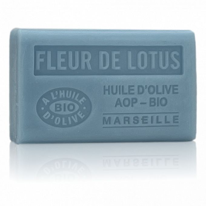 SAVON À L'HUILE D'OLIVE BIO FLEUR DE LOTUS