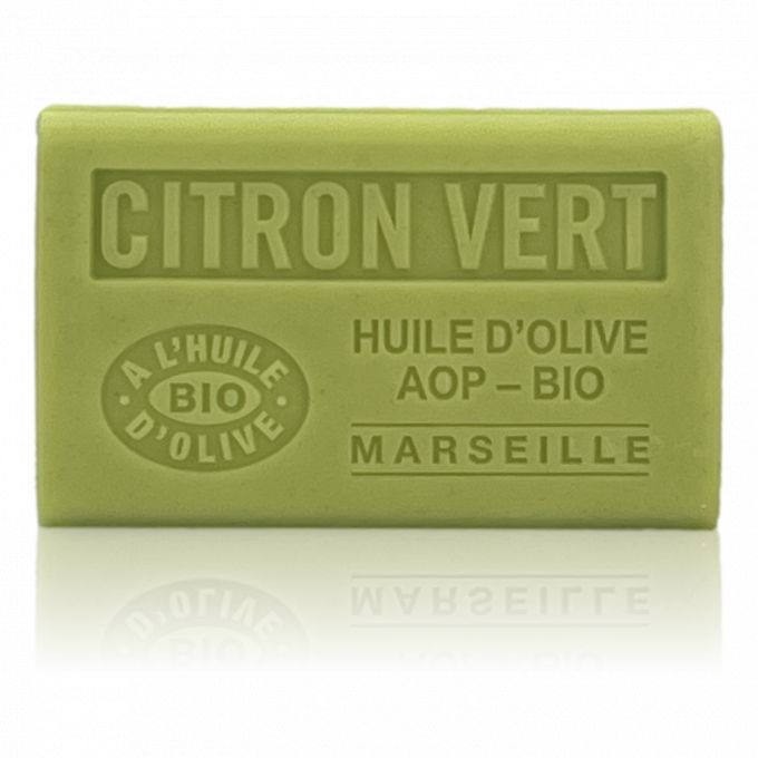 SAVON CITRON VERT HUILE D'OLIVE BIO 125GR