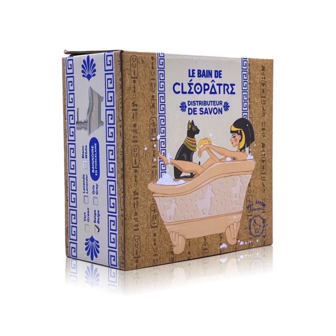 DISTRIBUTEUR SAVON LIQUIDE BAIGNOIRE CÉRAMIQUE (LAVANDE)