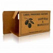 BOITE CARTON 125gINDIVIDUELLESAVON OLIVE