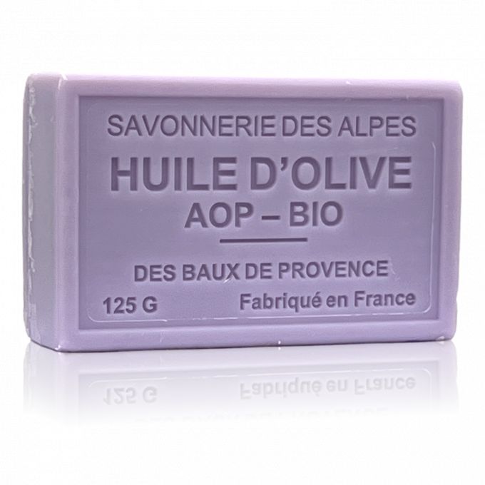 SAVON À L'HUILE D'OLIVE BIO LILAS 