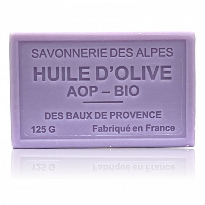 SAVON À L'HUILE D'OLIVE BIO LILAS 