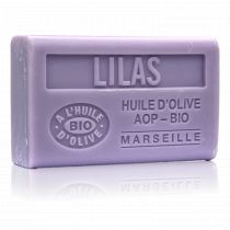 SAVON À L'HUILE D'OLIVE BIO LILAS 