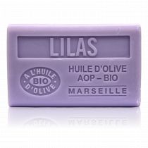 SAVON À L'HUILE D'OLIVE BIO LILAS 