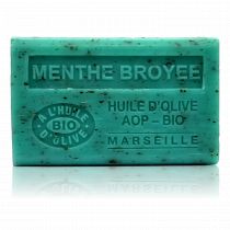 SAVON À L'HUILE D'OLIVE AOP-BIO MENTHE 