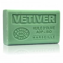 SAVON VETIVER HUILE D'OLIVE BIO 125GR