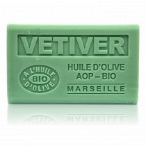 SAVON VETIVER HUILE D'OLIVE BIO 125GR