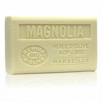 SAVON MAGNOLIA HUILE D'OLIVE BIO 125GR