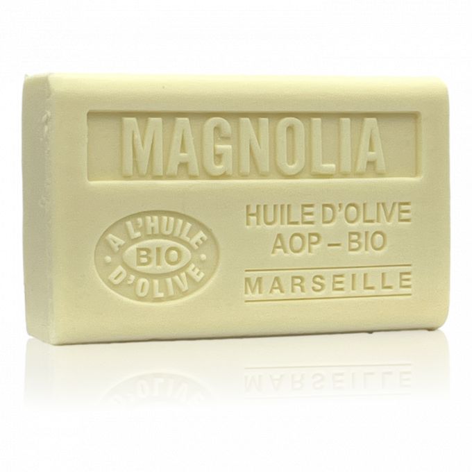 SAVON MAGNOLIA HUILE D'OLIVE BIO 125GR