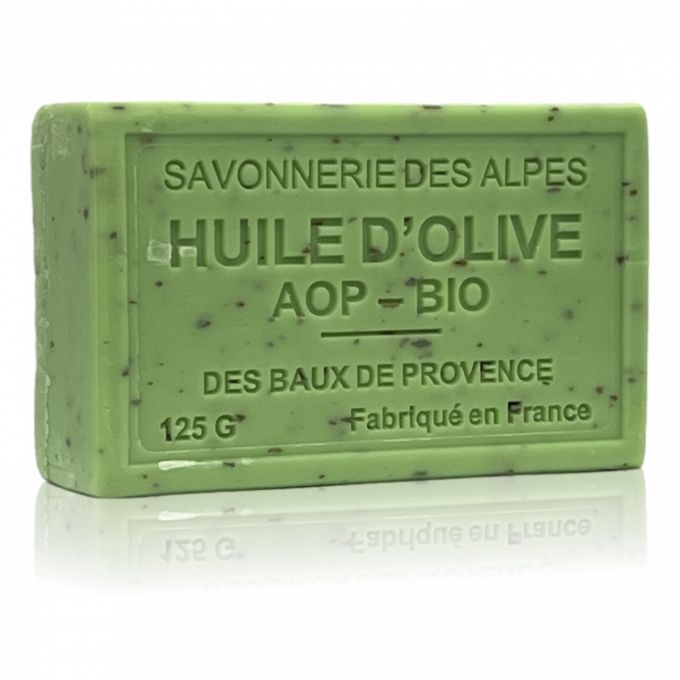 SAVON VERVEINE EXFOLIANT HUILE D'OLIVE BIO 125GR