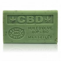 SAVON À L'HUILE D'OLIVE BIO CBD À L'HUILE DE CHANVRE