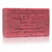 SAVON VIGNE ROUGE EXFOLIANT HUILE D'OLIVE 125GR