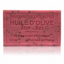 SAVON VIGNE ROUGE EXFOLIANT HUILE D'OLIVE 125GR