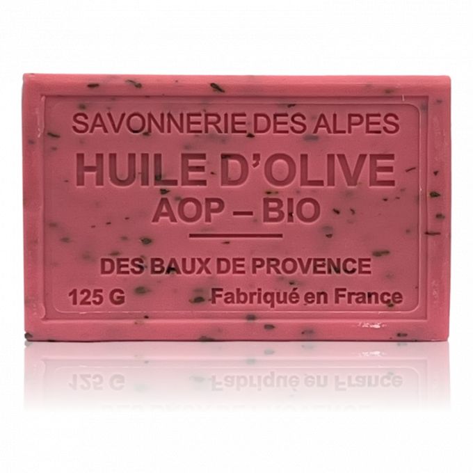 SAVON VIGNE ROUGE EXFOLIANT HUILE D'OLIVE 125GR