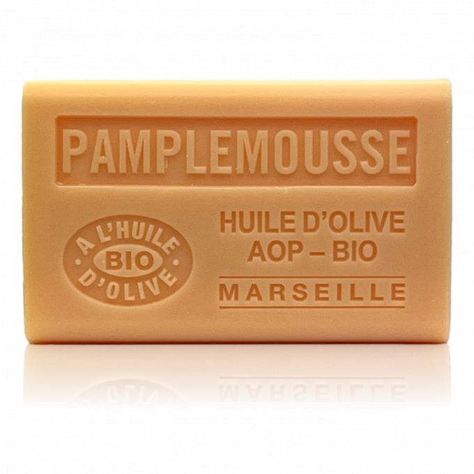 SAVON À L'HUILE D'OLIVE BIO PAMPLEMOUSSE 