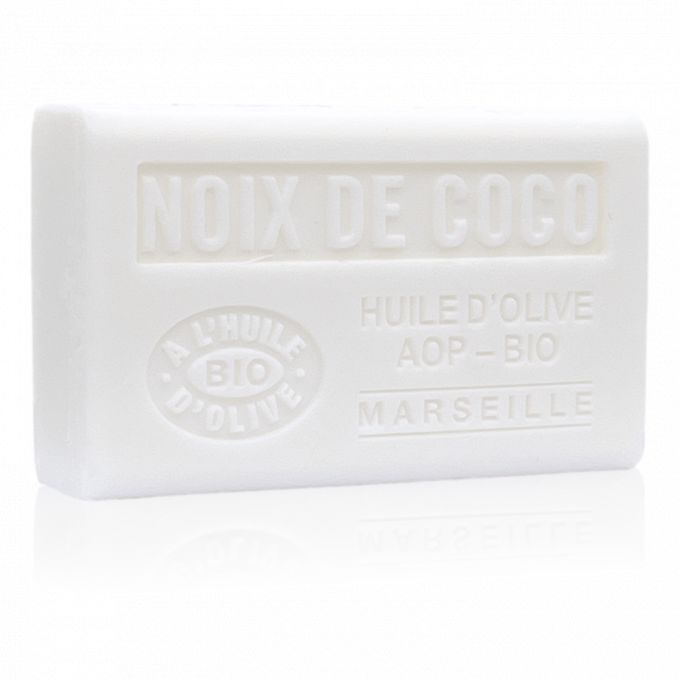 SAVON NOIX DE COCO HUILE D'OLIVE BIO 125GR