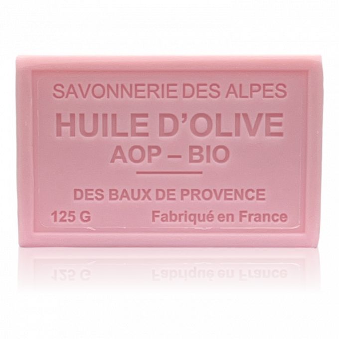 SAVON ROSE HUILE D'OLIVE BIO 125GR