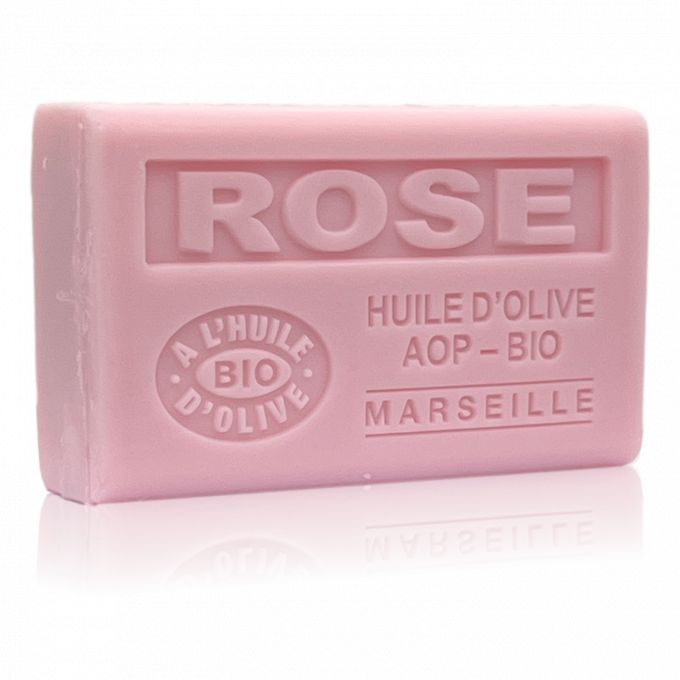 SAVON À L'HUILE D'OLIVE AOP - BIO ROSE 