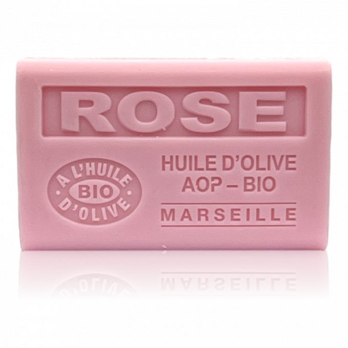 SAVON À L'HUILE D'OLIVE AOP - BIO ROSE 